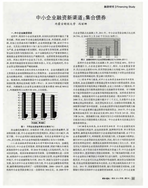 中小企业融资新渠道：集合债券