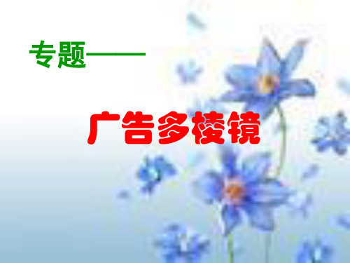 1694《专题——广告多棱镜》PPT
