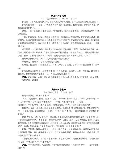 三河教育信息网小学生作文《小荷尖尖5》