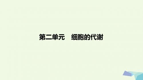 高考生物一轮复习(高手必备萃取高招)专题03物质出入细胞的方式(含17高考真题及解析)课件新人教版