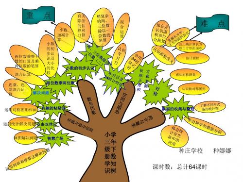 三年数学全册知识树