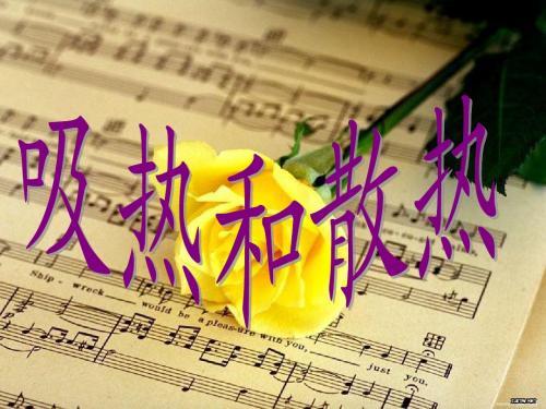 四年级上册科学吸热与散热苏教版