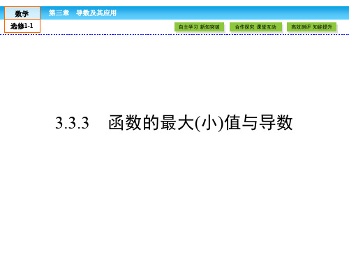 (人教版)高中数学选修1-1课件：第3章 导数及其应用3.3.3 