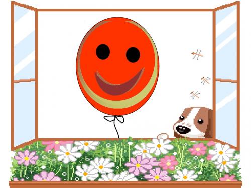 公开课_____小学语文二年级上册22课窗前的气球课件_PPT