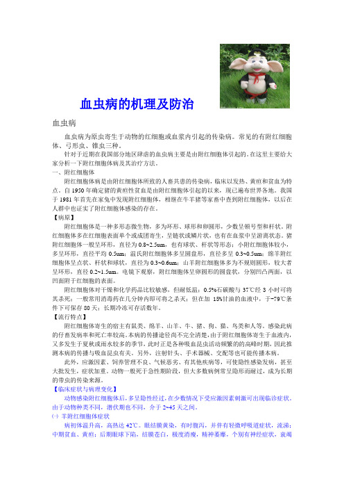 牛羊血虫病的机理及防治(金绿系列)