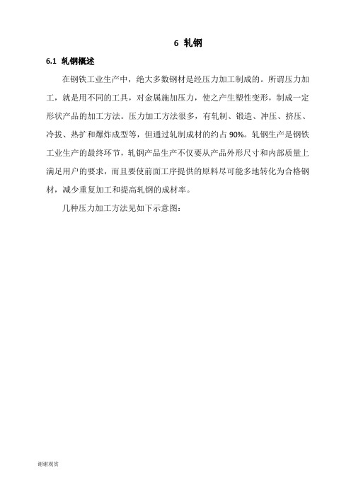 轧钢概述