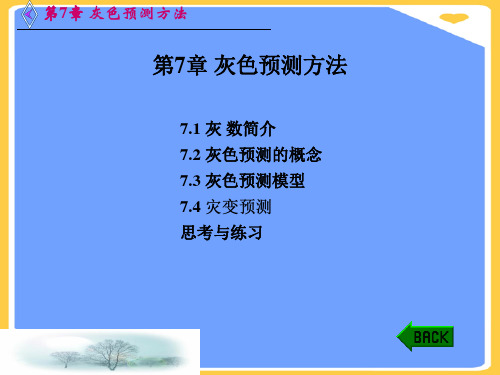 (2021)第章灰色预测方法正式版PPT资料