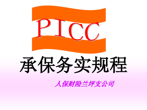 汽车保险承保实务