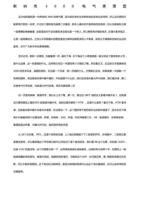 默纳克图纸讲解