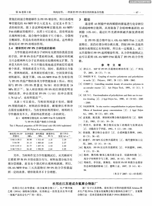 杜邦在江苏建成含氟聚合物新厂