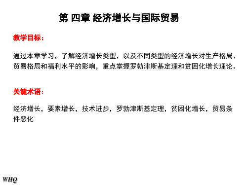 国际经济学课件第四章