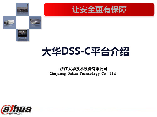 大华DSS-C2.0平台介绍