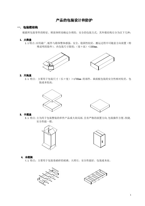 产品的包装设计和防护