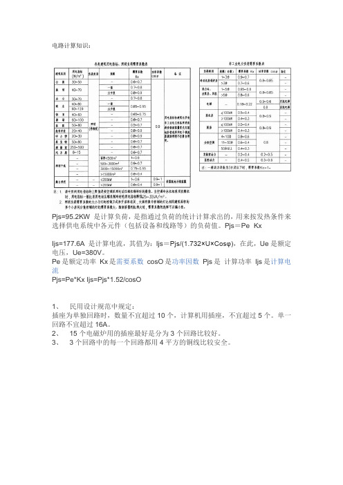 电路知识总结