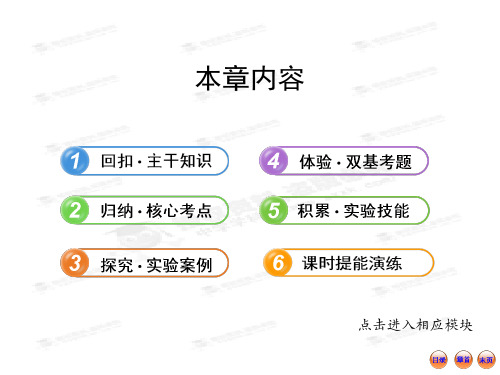 【江苏专用】2013版高中生物全程复习方略(人教版,必修一)配套课件：第一章 走近细胞