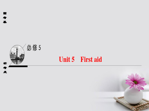 (通用版)2018高考英语一轮复习 第1部分 基础知识解读 Unit 5 First aid 新人教版必修5