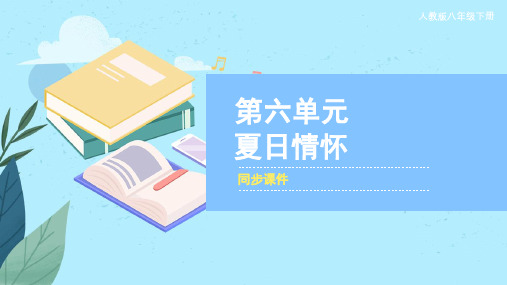 人教版八年级音乐下册《夏日情怀》同步课件