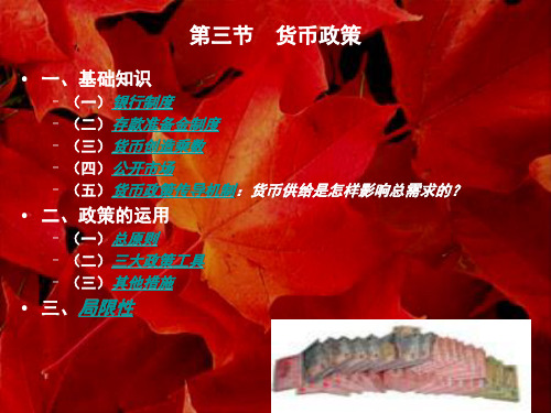 第三节货币政策(ppt 11)
