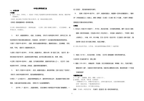 中考必考文学常识汇总(2020年整理).pptx