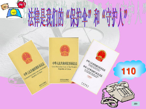 法律是我们的保护伞和守护人