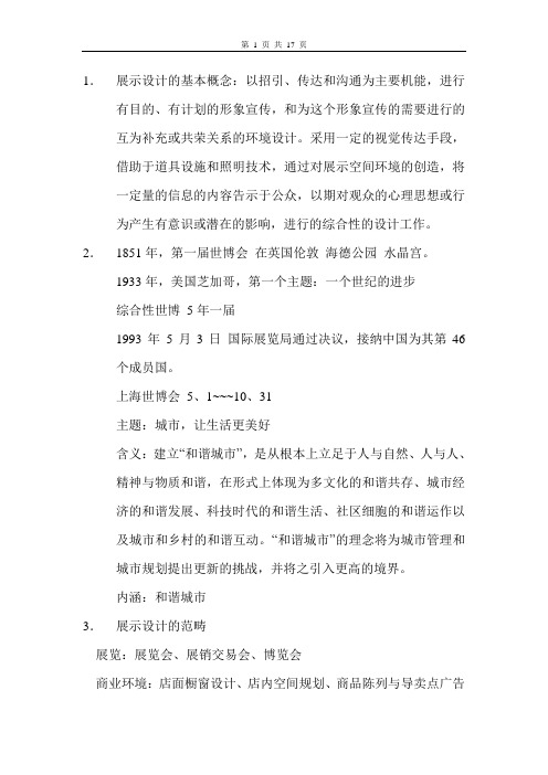 橱窗设计重点