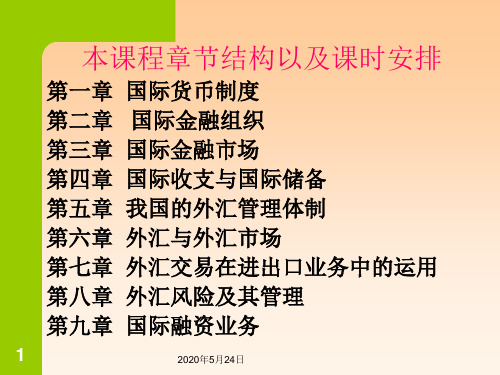 国际金融理论与实务