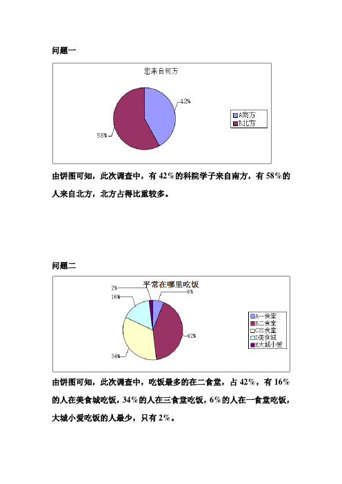 饼图分析