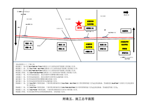 附表五--施工总平面图