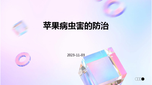 苹果病虫害的防治