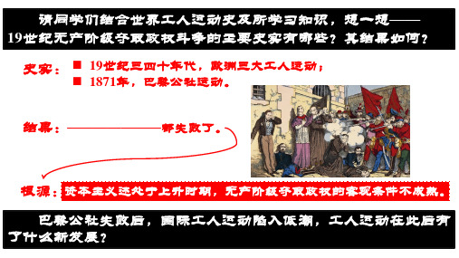 历史统编版(2019)必修中外历史纲要下册第15课十月革命的胜利与苏联的社会主义实践(33张ppt)