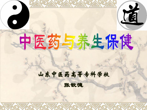 中医药保健养生