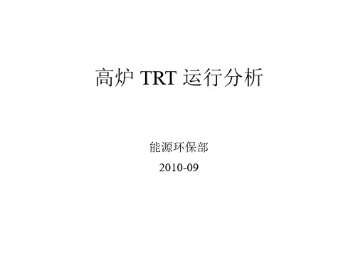 TRT运行分析
