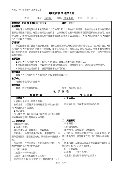圆的面积2