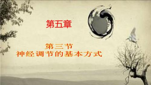 山东省菏泽市牡丹区2019年济南版生物七下第五章第三节神经调节的基本方式课件(PPT,30张)