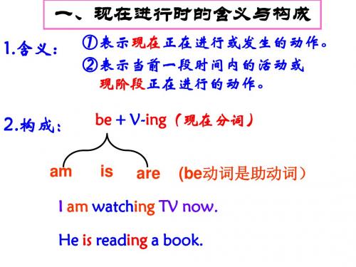 现在进行时讲解