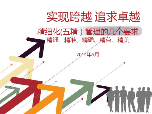 精细化(五精)管理的几个要求