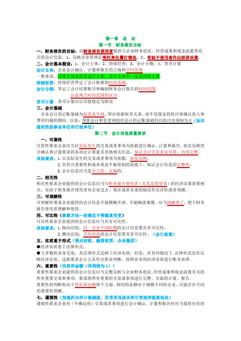 中级会计师考试中级会计实务个人学习笔记【呕心沥血整理】