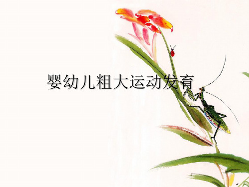 儿童粗大运动发育规律