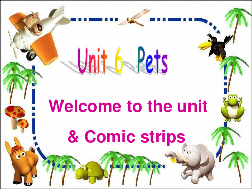 牛津初中英语7B Unit6 Welcome to the unit公开课