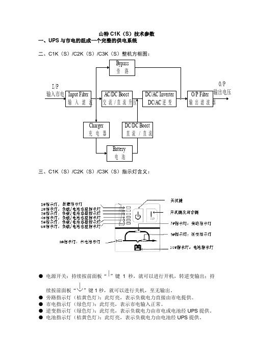 UPS培训