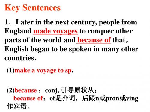 U2reading language points