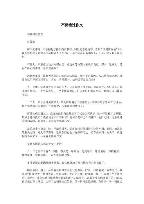 不要错过作文.doc