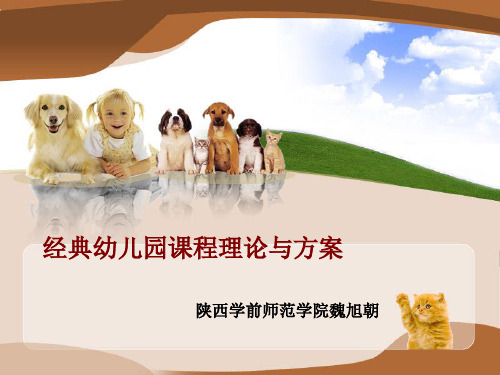 幼儿园课程理论与方案