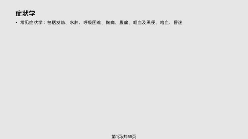 医学西医考研西医综合诊断学强化讲义PPT课件
