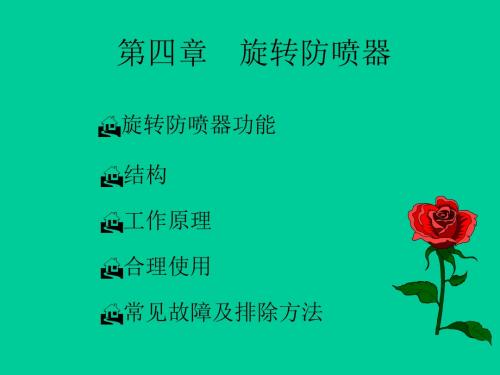 4第四章  旋转防喷器