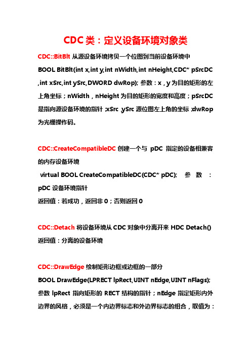 CDC类