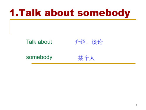 英语作文-介绍一个人ppt课件