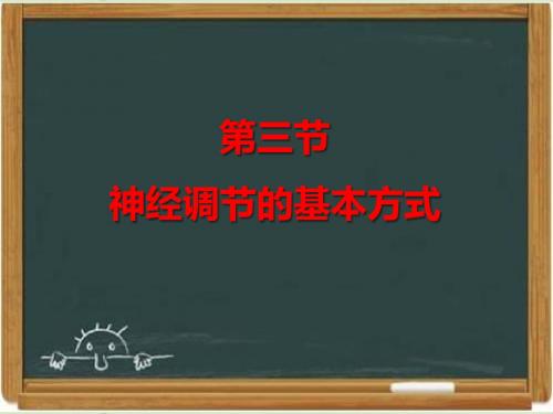 济南版七年级生物下册《神经调节的基本方式》课件 新版-新版