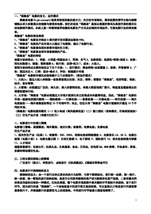 媒介经营管理重点