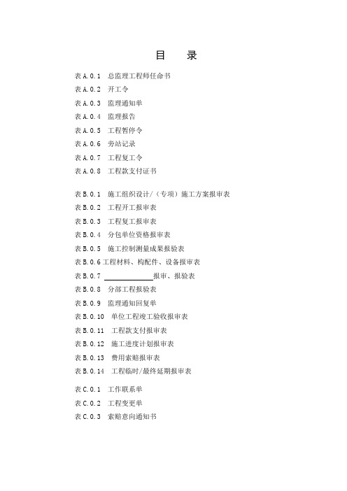 附-3   GB新规范监理新表格2014(2016年1月